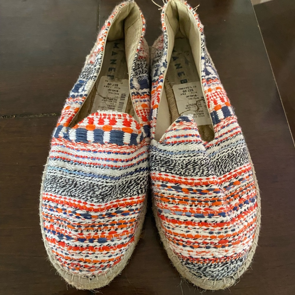 Manebi espadrilles brand new